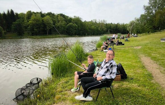 Gyermeknapi horgászverseny a Döröskei-víztározónál