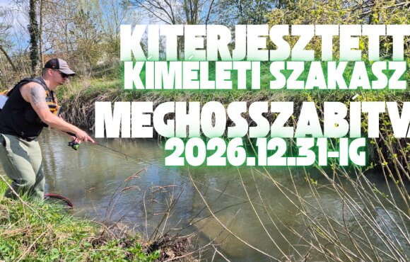 2026 végéig marad a meghosszabbított kíméleti szakasz a Gyöngyösön