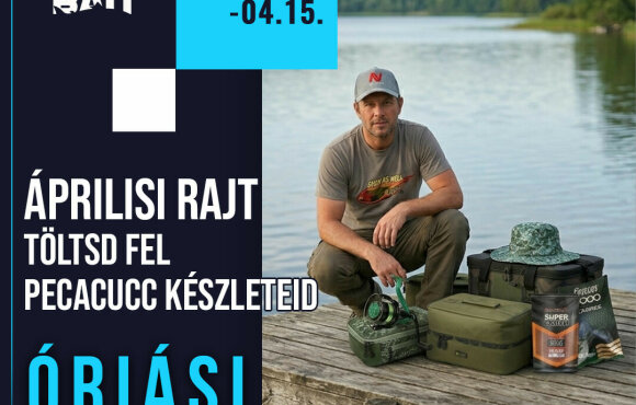 Áprilisi Rajt TackleBait módra